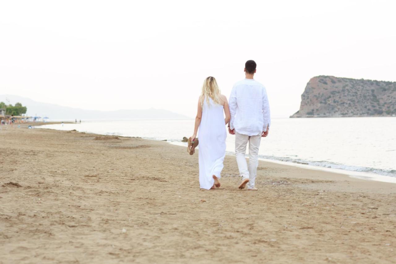 Giannoulis - Santa Marina Plaza (Adults Only) Hotel Agia Marina  Bagian luar foto